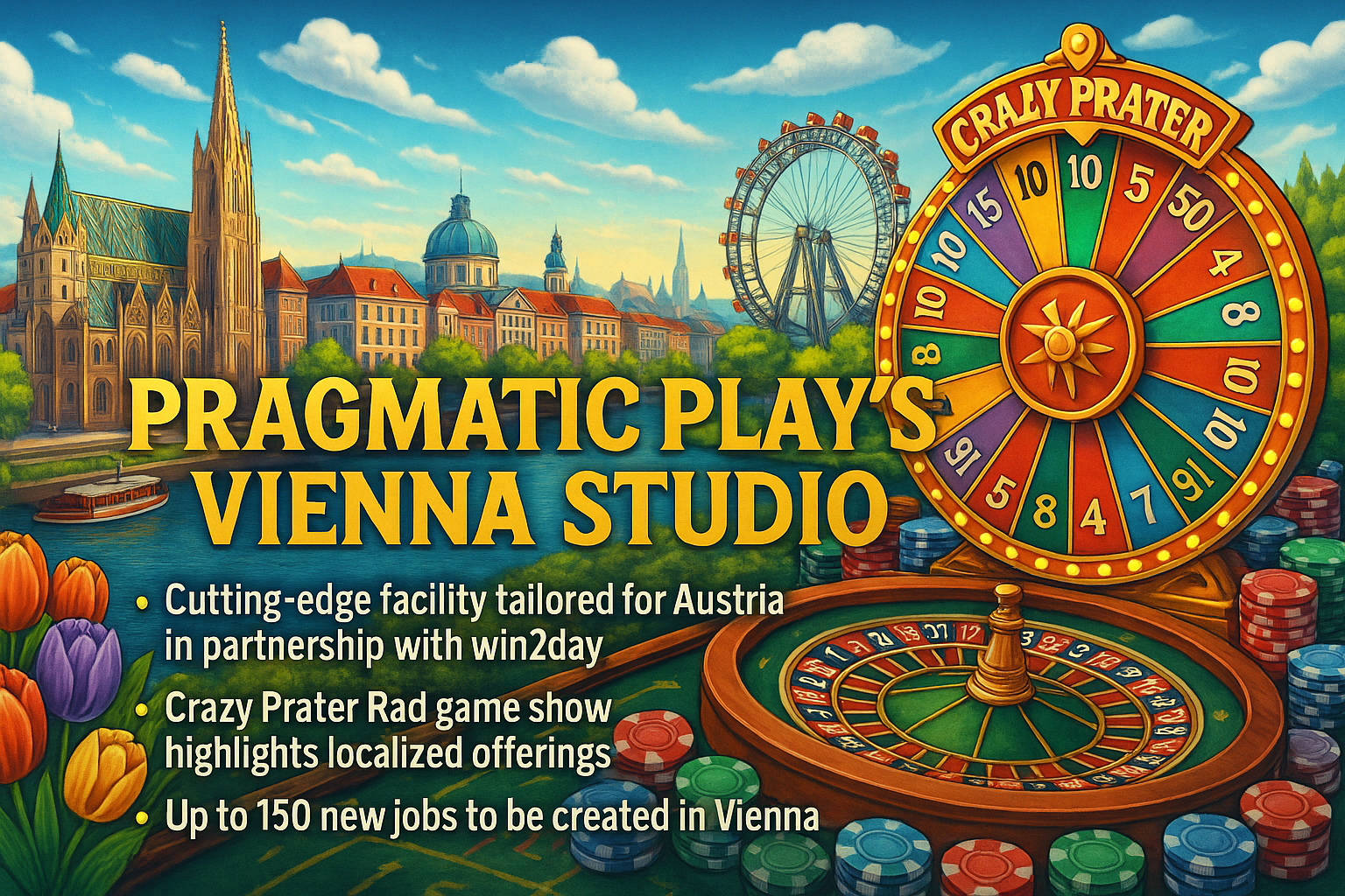 Pragmatic Play Launches Custom Live Casino Studio in Vienna