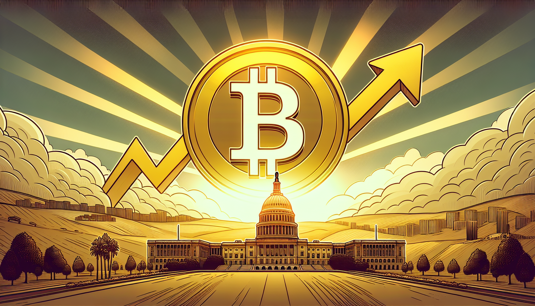 Bitcoin Rises on Hopes of End to U.S. Government Shutdown